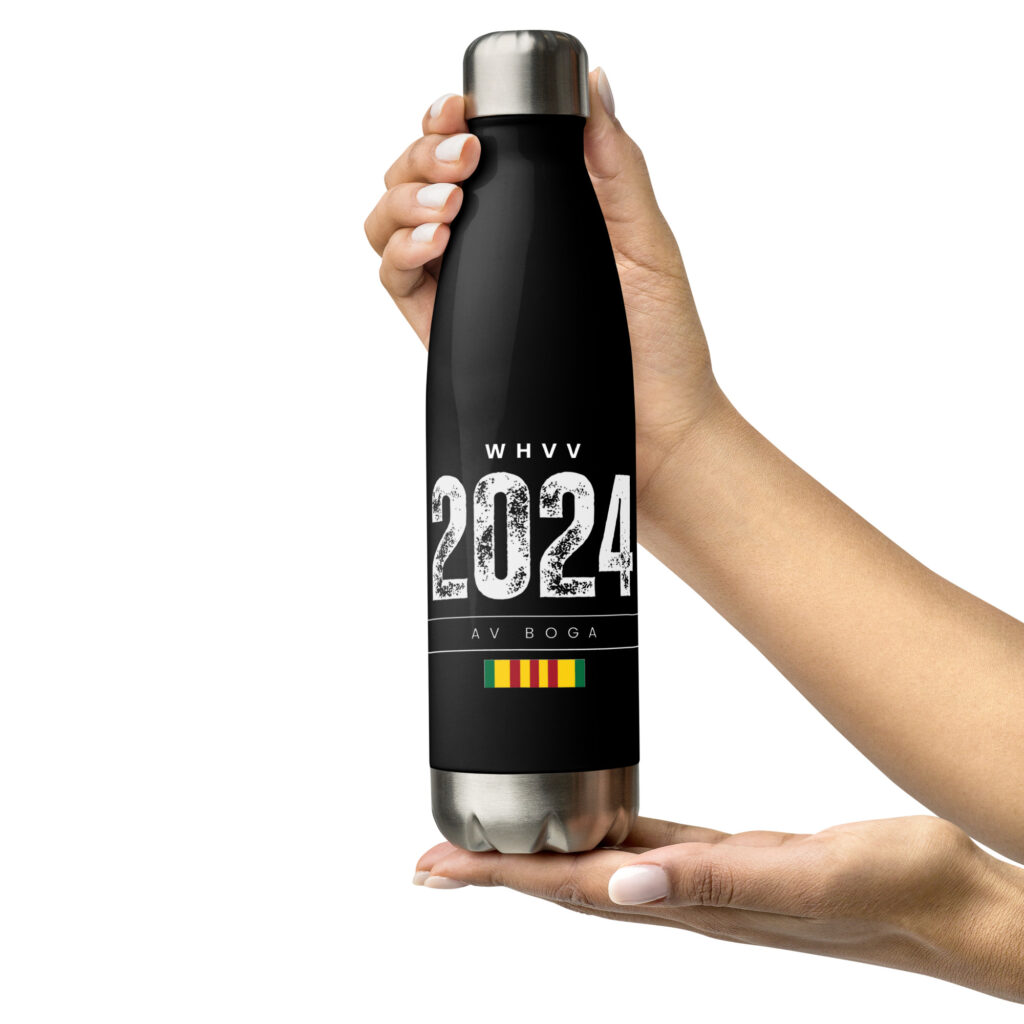 Stainless steel water bottle