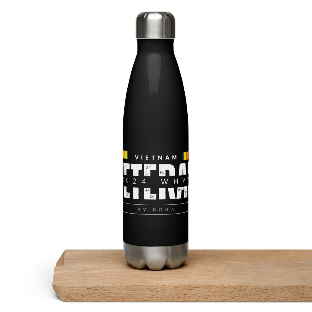 Stainless steel water bottle
